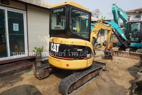 ขายรถขุดเล็ก Caterpillar 303CR รถสวย ตระกูลอเมริกา เก่าญี่ปุ่นผลิตญี่ปุ่นทั้งคัน พร้อมใช้ โทร 081-8581834 แบงค์