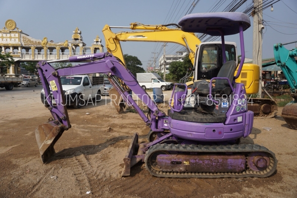 ขายรถแบคโฮ Komatsu PC20MR-1 รุ่นตูดสั้น เครื่องยนต์ดี ปั๊มแรง พร้อมใช้งาน โทร 081-8581834 แบงค์ ราคาไม่แพง