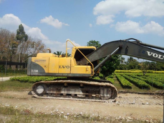VOLVO EC210B ไมล์11813ชม. เอกสารเล่มทะเบียน