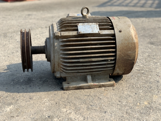 ขายมอเตอร์ไฟฟ้า Mitsubishi 15HP. 380V 1450rpm. สภาพดีเดิมๆ หมุนนิ่ม พร้อมใช้งาน
