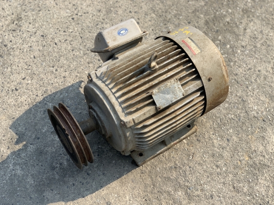 ขายมอเตอร์ไฟฟ้า Mitsubishi 15HP. 380V 1450rpm. สภาพดีเดิมๆ หมุนนิ่ม พร้อมใช้งาน