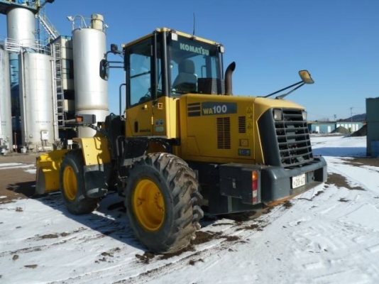 ขาย รถตักล้อยาง KOMATSU WA 100-6 นำเข้าจากญี่ปุ่นโดยตรง โทร.090-986-2521 อ๊อบ
