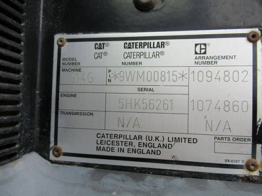 ขาย รถตักล้อยาง CAT 914G นำเข้าจากญี่ปุ่นโดยตรง โทร.090-986-2521 อ๊อบ