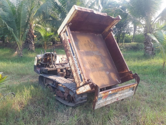 ขาย รถบรรทุกตะขาบ ดั๊มเปอร์ YANMAR C30R เก่าญี่ปุ่น เครื่องดีมาก แทรคยางสมบูรณ์ ระบบใช้งานได้หมด