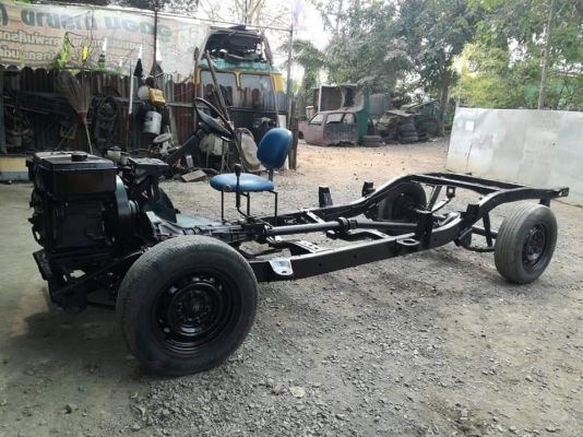 โครงรถอีแต๋นพร้อมใช้งาน