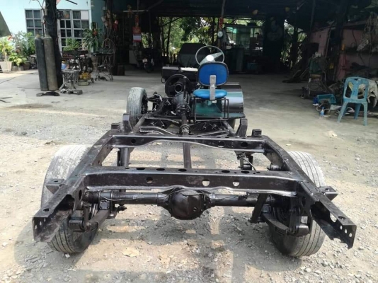 โครงรถอีแต๋นพร้อมใช้งาน