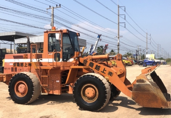 ขายรถตักล้อยาง KOMATSU WA350-1 นำเข้าเองจากญี่ปุ่น สภาพสวยพร้อมใช้ มีVDOการทำงานครับ