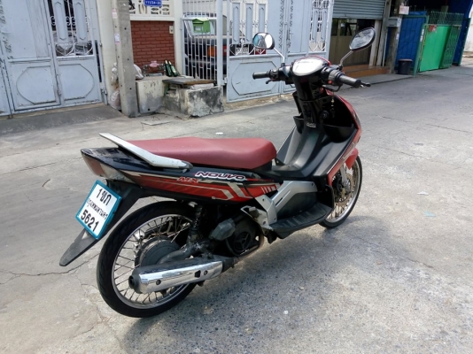 Yamaha Nouvo MX 2007 ภาษี พรบ.2564 เล่มทะเบียน ชุดโอนครบ 9000 บาท
