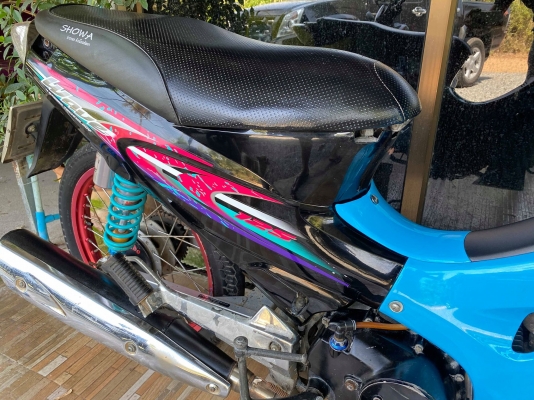 ขาย Wave125 แต่งสวยๆพร้อมซิ่ง ทะเบียนพร้อมโอน ภาษี61 ขายถูกๆ