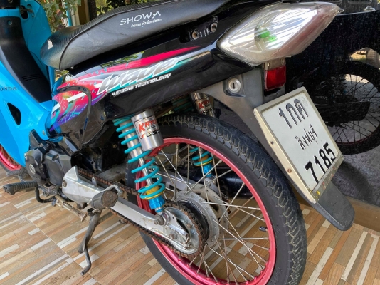 ขาย Wave125 แต่งสวยๆพร้อมซิ่ง ทะเบียนพร้อมโอน ภาษี61 ขายถูกๆ