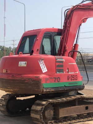 ขายรถขุด KOMATSU PC70-7 อาร์มยาวพิเศษ ลายหัวกระแทก นำเข้าเองจากญี่ปุ่น สภาพสวยพร้อมใช้ มีVDOการทำงาน