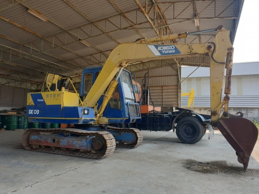 ขายรถแบ็คโฮ 6 ตัน sk03  มาคทู เก่าญี่ปุ่นนำเข้า