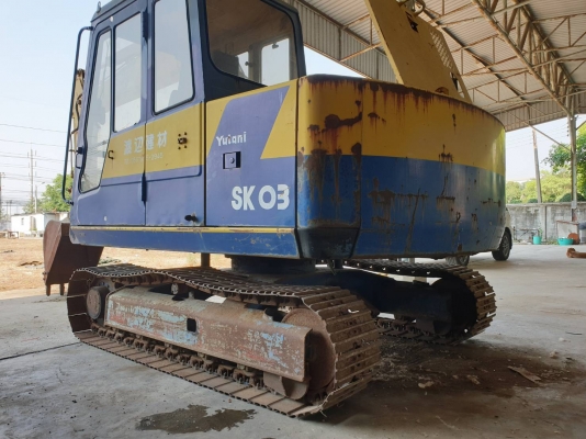 ขายรถแบ็คโฮ 6 ตัน sk03  มาคทู เก่าญี่ปุ่นนำเข้า