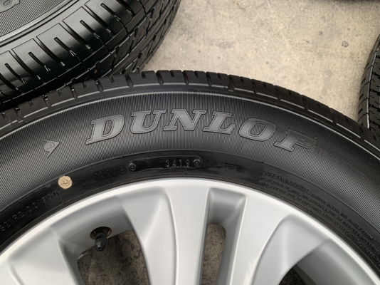 ล้อแม็กป้ายแดง Toyota Revo ขอบ 16 พร้อมยางป้ายแดง 215-65-16 Dunlop ปลายปี 19 แม็กสวยกริ๊บ ยางตุ่มชัด