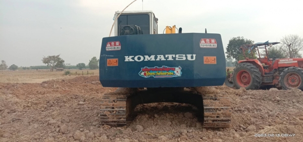 ขายด่วน KOMSTSU PC120 -5 สภาพสวย พร้อมใช้งาน เครื่องปั้มดีเยี่ยม โซ่ช่วงล่างสวย พร้อมลุยงาน สนใจสอบถามไว้ใช้งาน 093 0764943 K ตั้ม
