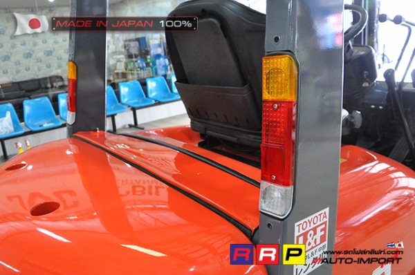 ขายรถโฟล์คลิฟท์มือสอง TOYOTA รุ่น 6FG20-31347 นำเข้าจากประเทศญี่ปุ่น 100\% ไม่เคยใช้งานในไทย