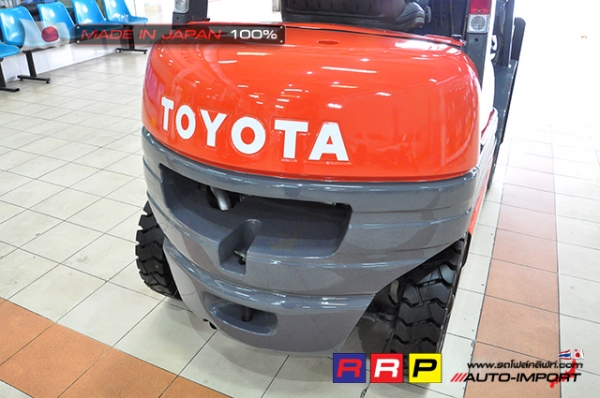 ขายรถโฟล์คลิฟท์มือสอง TOYOTA รุ่น 6FG20-31347 นำเข้าจากประเทศญี่ปุ่น 100\% ไม่เคยใช้งานในไทย