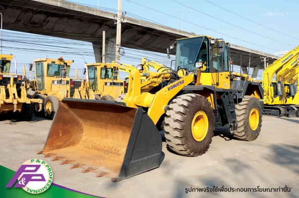 ขายรถตักล้อยาง KOMATSU WA380-6 ราคา 1,480,000 บาท เก่านอกสภาพดี โดย P&P Pro