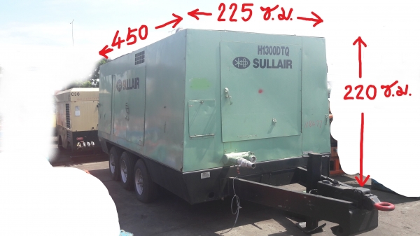 ขายปั้มลม SULLAIR รุ่น H1300 ลม 14 บาร์ 1300 cfm 150PSIG เครื่อง CAT 3406T 475 แรงม้า ปั้มลมสกรูสภาพ ขายปั้มลม SULLAIR รุ่น H1300 ลม 14 บาร์ 1300 cfm 150PSIG เครื่อง CAT 3406T 475 แรงม้า ปั้มลมสกรูสภาพ