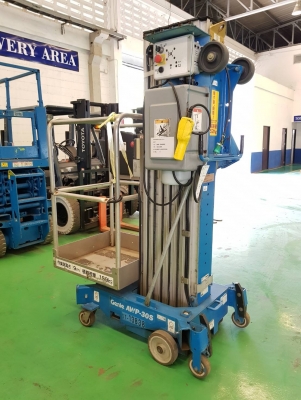 มาใหม่ กระเช้าลิฟท์ไฟฟ้า Genie : AWP-30S ยกสูง9เมตร เก่าญี่ปุ่น ระบบสมบูรณ์มาก มาใหม่ กระเช้าลิฟท์ไฟฟ้า Genie : AWP-30S ยกสูง9เมตร เก่าญี่ปุ่น ระบบสมบูรณ์มาก