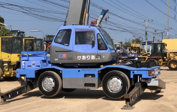 ขายรถเครน TADANO TR100M-1 (ขนาด 10 ตัน) ปี 1998 นำเข้าเองจากญี่ปุ่น สภาพสวยพร้อมใช้งาน มีVDOการทำงานครับ ขายรถเครน TADANO TR100M-1 (ขนาด 10 ตัน) ปี 1998 นำเข้าเองจากญี่ปุ่น สภาพสวยพร้อมใช้งาน มีVDOการทำงานครับ