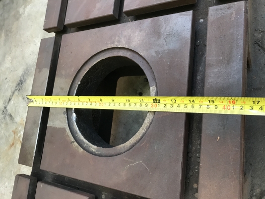 หน้าแท่นเครื่องปั้ม