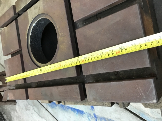 หน้าแท่นเครื่องปั้ม