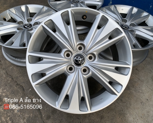 ล้อแม็ก 5รู114 Toyota ขอบ 17 สภาพดี ใส่กับ Camry ,Innova ,Alphard ,Vigo ,Revo ได้เลย ล้อแม็ก 5รู114 Toyota ขอบ 17 สภาพดี ใส่กับ Camry ,Innova ,Alphard ,Vigo ,Revo ได้เลย