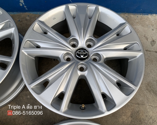 ล้อแม็ก 5รู114 Toyota ขอบ 17 สภาพดี ใส่กับ Camry ,Innova ,Alphard ,Vigo ,Revo ได้เลย ล้อแม็ก 5รู114 Toyota ขอบ 17 สภาพดี ใส่กับ Camry ,Innova ,Alphard ,Vigo ,Revo ได้เลย