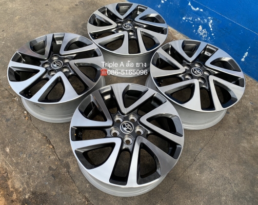 ล้อแม็กป้ายแดง 5รุ100 Toyota Sienta รุ่นท๊อป ขอบ 16 สวยกริ๊บ