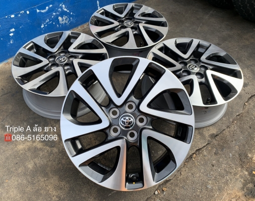 ล้อแม็กป้ายแดง 5รุ100 Toyota Sienta รุ่นท๊อป ขอบ 16 สวยกริ๊บ