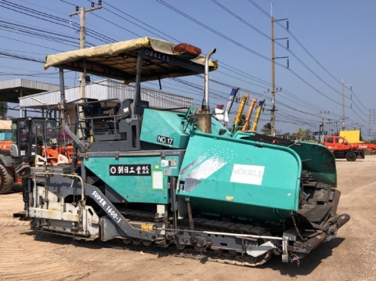 ขายรถปูยาง VOGELE SUPER1600-1 (ขนาด 8 เมตร) ปี 2005 นำเข้าเองจากญี่ปุ่น สภาพสวยพร้อมใช้งาน มีVDOการทำงานครับ