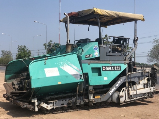 ขายรถปูยาง VOGELE SUPER1600-1 (ขนาด 8 เมตร) ปี 2005 นำเข้าเองจากญี่ปุ่น สภาพสวยพร้อมใช้งาน มีVDOการทำงานครับ