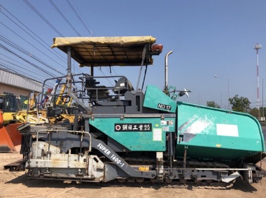 ขายรถปูยาง VOGELE SUPER1600-1 (ขนาด 8 เมตร) ปี 2005 นำเข้าเองจากญี่ปุ่น สภาพสวยพร้อมใช้งาน มีVDOการทำงานครับ