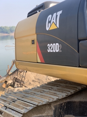 รถแบคโฮ  CAT รุ่น 320D2 8,100 ชั่วโมง เอกสารรถชุดแจ้งจำหน่าย