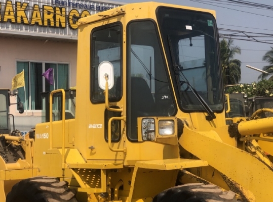 ขายรถตักล้อยาง KOMATSU WA150-1 นำเข้าเองจากญี่ปุ่น สภาพสวยพร้อมใช้ มีVDOการทำงานครับ