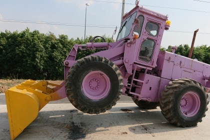 ขายรถตักล้อยาง KOMATSU 515 (สภาพดี)