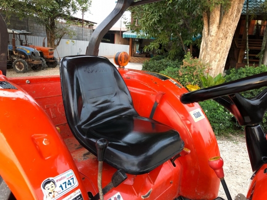 คูโบต้า L4708 sp สภาพสวย เครื่องดี เกียร์ดี ไฮโดรลิคดี อุปกรณ์ ใบดันหน้า + ผานพรวน ตราช้าง โทร087-57