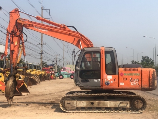 ขายรถขุด HITACHI ZX120 หัวแม่เหล็ก รถนอกนำเข้าเองจากญี่ปุ่น สภาพสวยพร้อมใช้ มีVDOการทำงานครับ