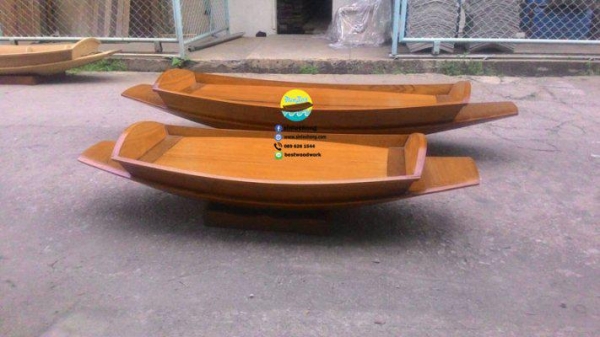 (ส่งทั่วประเทศ) เรือก๋วยเตี๋ยว เรือไม้ ยาว 150 ซม (ส่งทั่วประเทศ) เรือก๋วยเตี๋ยว เรือไม้ ยาว 150 ซม