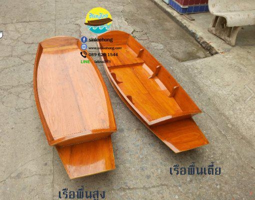(ส่งทั่วประเทศ) เรือไม้ เรือก๋วยเตี๋ยว 200 ซม
