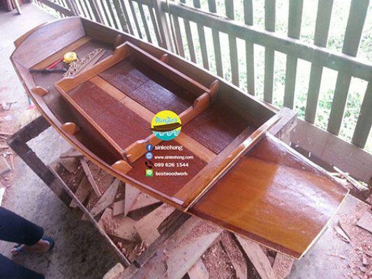 (ส่งทั่วประเทศ) เรือไม้ เรือก๋วยเตี๋ยว 150 ซม