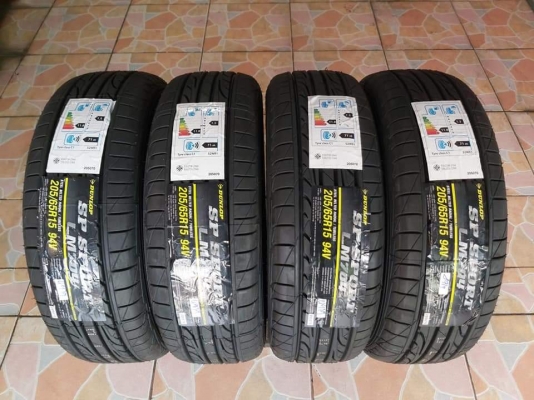 ยางใหม่ Dunlop SP Sport LM704  205/65R15 ผลิตปลายปี 2019  ประกันบวม 2 ปีเต็ม ขายถูกๆ 4 เส้น 6800.-NET *** ใส่,ถ่วง,เปลี่ยนจุ๊บลมฟรี รับบัตร ส่งทั่วไทย