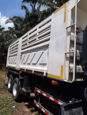 ขาย Hino FM8J 251ปี57 ดั้มสามมิตรมีระบบลากพ่วง