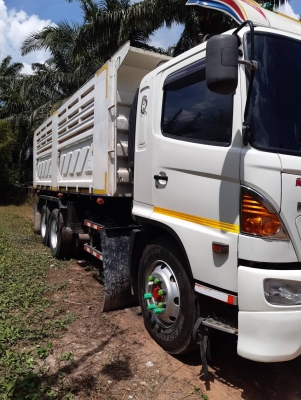 ขาย Hino FM8J 251ปี57 ดั้มสามมิตรมีระบบลากพ่วง