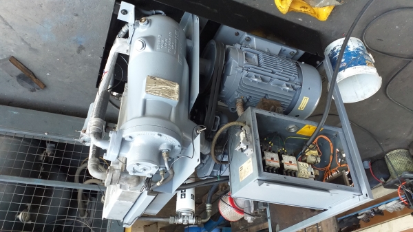 ขายถูก... ปั๊มลม Atlas Copco GA18 25 แรง 8.5 bar Made in Belgium สภาพดี ราคาถูกโคตร