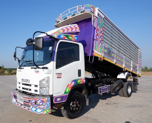 6 ล้อ ISUZU FRR190 แรง ปี 56 ไมล์ 47,000 กม. ไมล์แท้แน่นอนเช็คศูนย์ได้เลย กระบะมิเนียมคอกเกษตร - ดั้