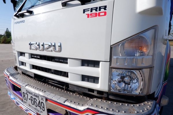 6 ล้อ ISUZU FRR190 แรง ปี 56 ไมล์ 47,000 กม. ไมล์แท้แน่นอนเช็คศูนย์ได้เลย กระบะมิเนียมคอกเกษตร - ดั้