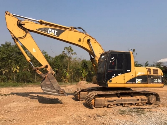 ขาย 790,000  CATTERPILAR 320C เล่มทะเบียน สเปคญี่ปุ่น ไฟฟ้าครบ เครื่องดี ปั้มแรง เอวแน่น ช่วงล่างสวย รถพร้อมใช้ เอกสารเล่มทะเบียน พร้อมโอน สนใจดูรถ ที่ จังหวัด  แพร่