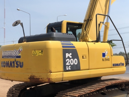 ขายรถขุด KOMATSU PC200LC-8 อาร์มยาวพิเศษ 15 เมตร นำเข้าเองจากญี่ปุ่น สภาพสวยพร้อมใช้งาน มีVDOการทำงา
